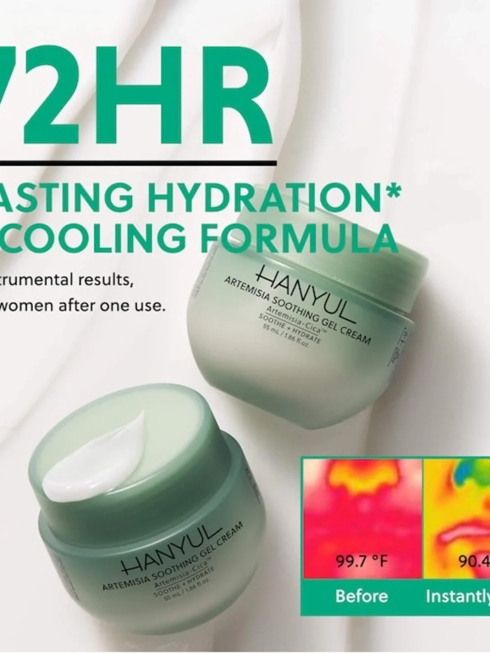 Hanyul Pure Artemisia Soothing Gel Cream 55ml Moisture Soothing